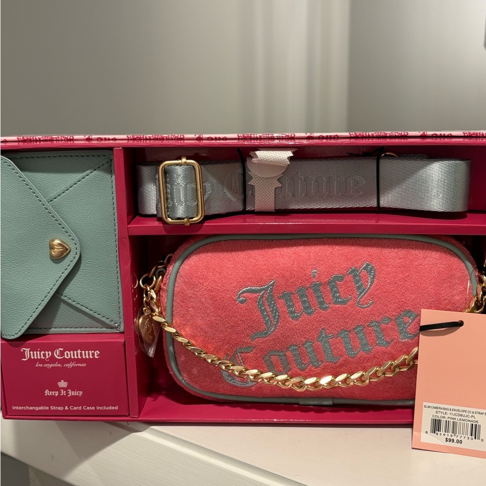 Juicy Couture Pink Crossbody Bag